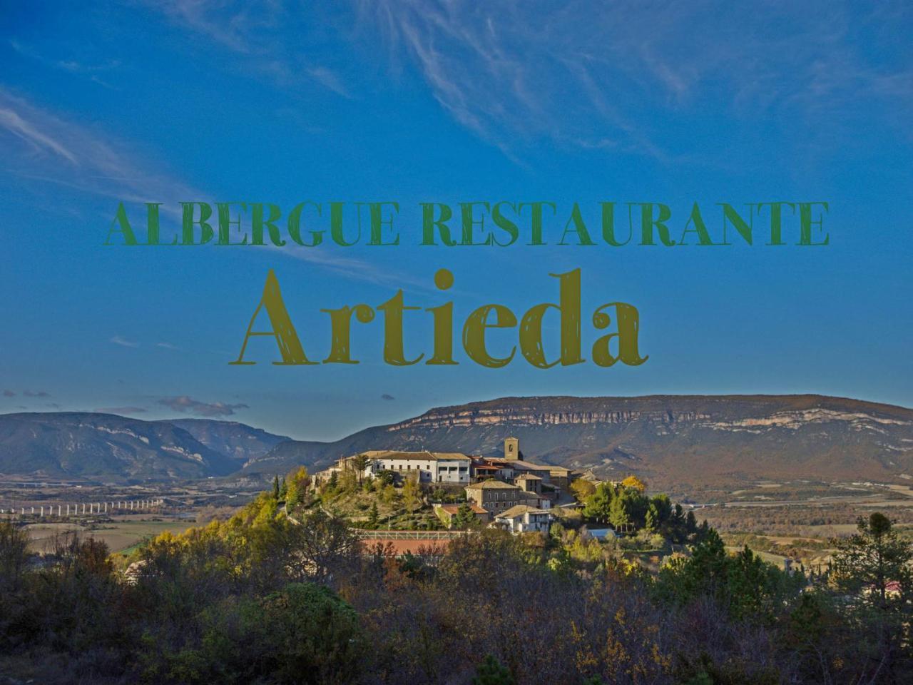 Albergue Restaurante De Artieda Exteriör bild